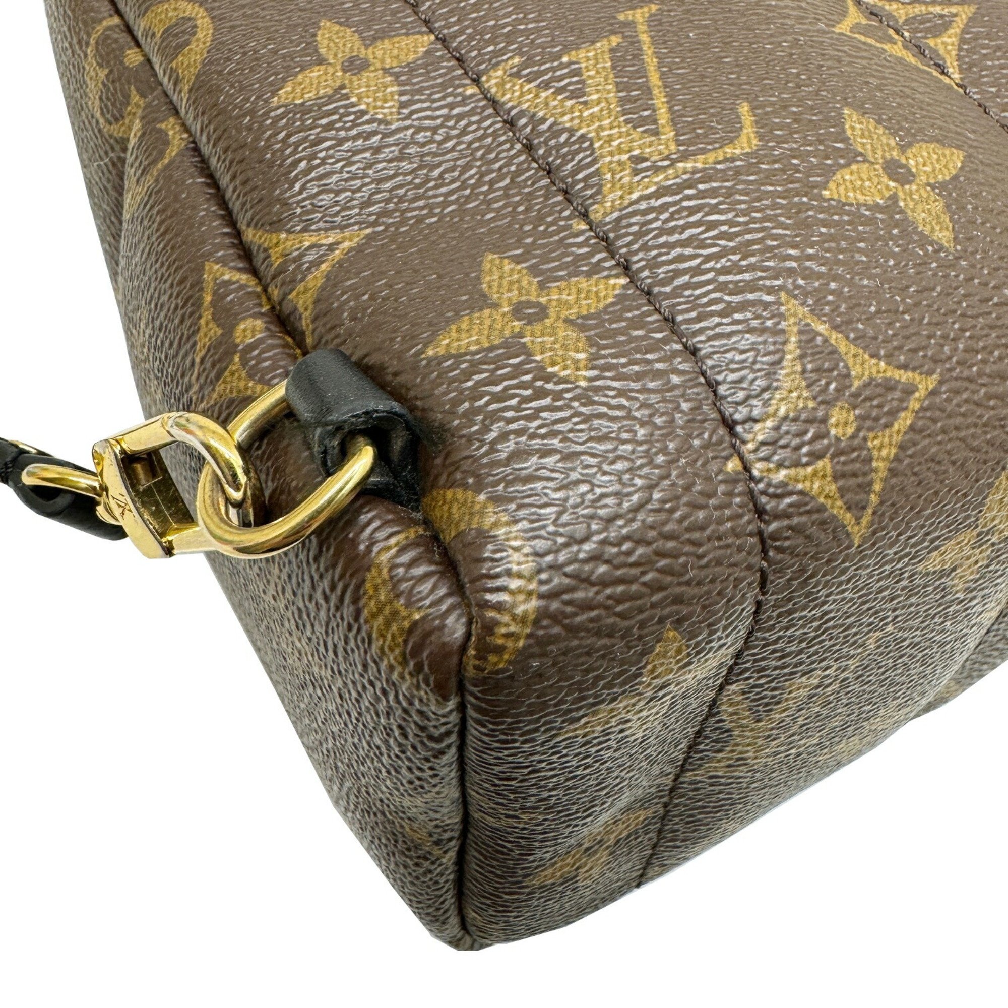 LOUIS VUITTON Palm Springs Backpack MINI M44873 CA3196 Rucksack Daypack Monogram Brown Women's