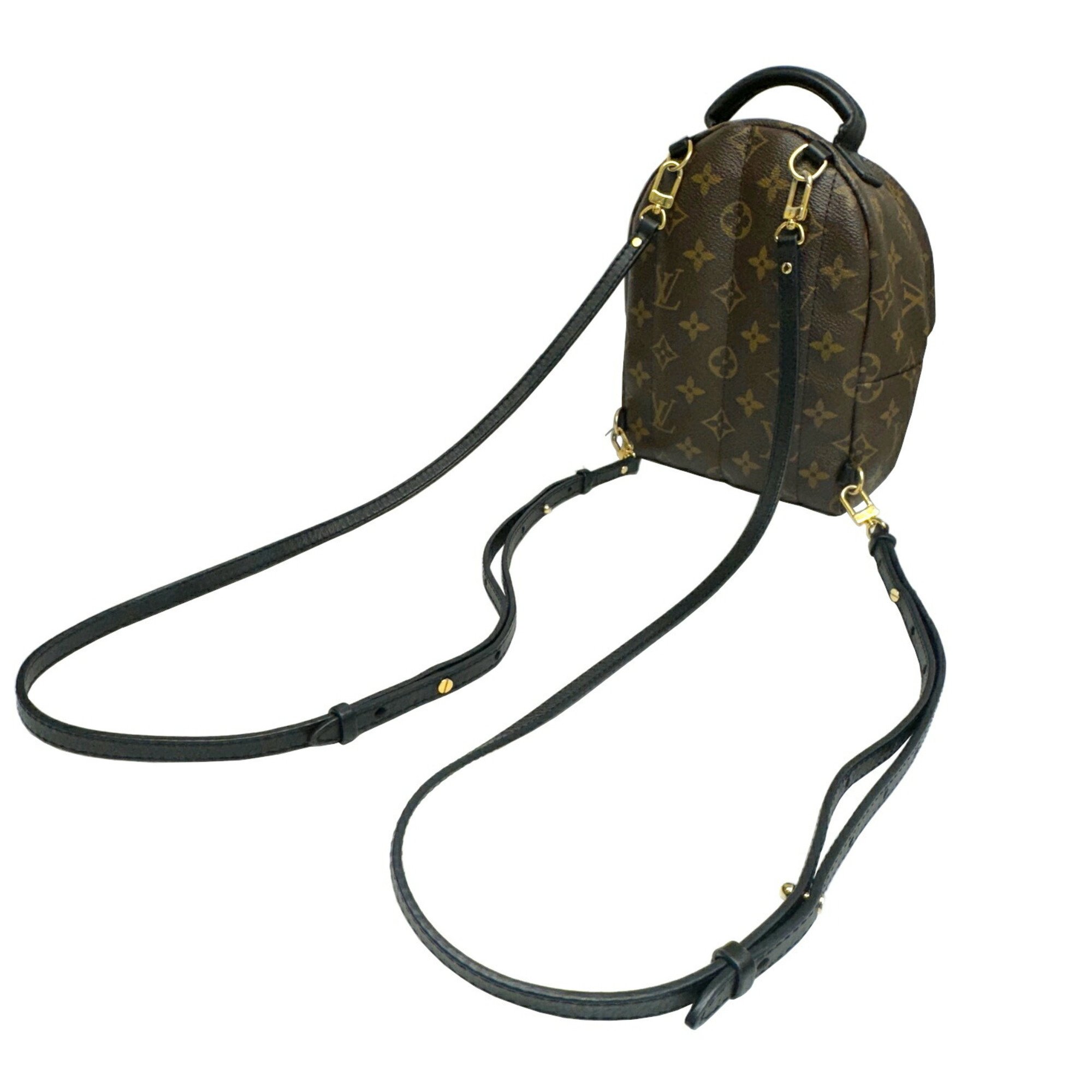 LOUIS VUITTON Palm Springs Backpack MINI M44873 CA3196 Rucksack Daypack Monogram Brown Women's