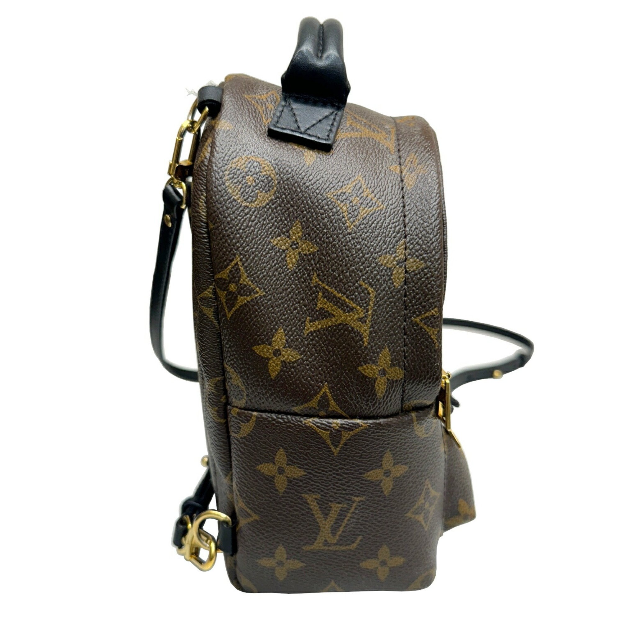 LOUIS VUITTON Palm Springs Backpack MINI M44873 CA3196 Rucksack Daypack Monogram Brown Women's