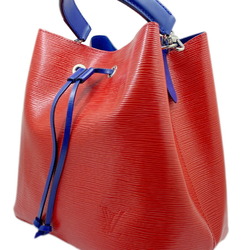 LOUIS VUITTON Louis Vuitton NeoNoe Epi M55394 Shoulder Bag Handbag Leather Red Blue Women's Men's