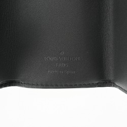 LOUIS VUITTON Louis Vuitton Monogram Eclipse Discovery Compact Wallet Black Grey M45417 Men's Tri-fold