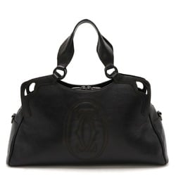 Cartier Marcello de handbag tote bag in calf leather, black