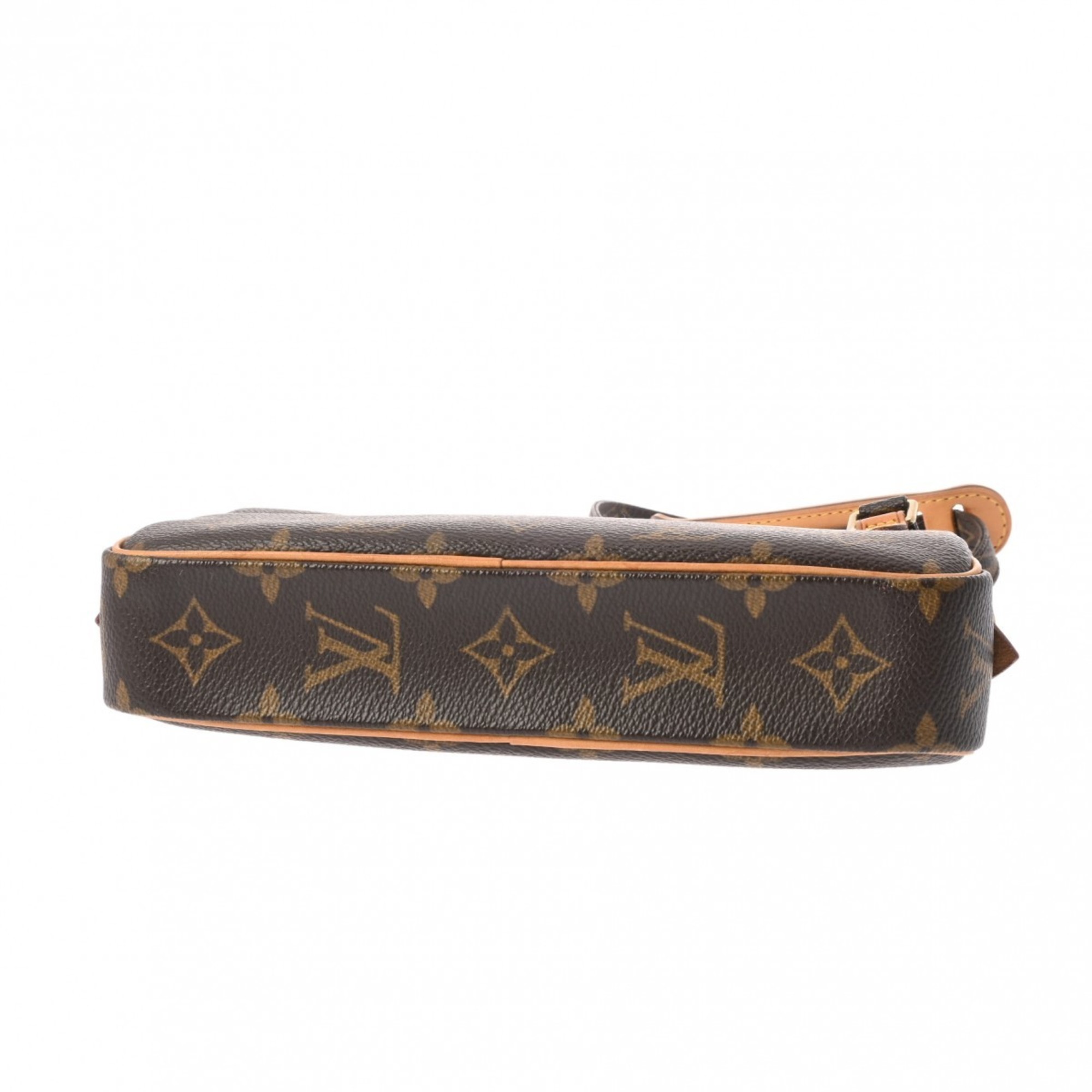 LOUIS VUITTON Louis Vuitton Monogram Marly Bandouliere Brown M51828 Women's Canvas Shoulder Bag