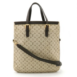 LOUIS VUITTON Louis Vuitton Monogram Francoise Handbag Shoulder Bag Canvas Leather Khaki M92209