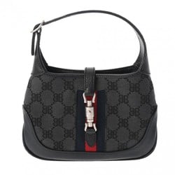 GUCCI Gucci Balenciaga collaboration The Hacker Project Jackie black 680132 women's calfskin shoulder bag