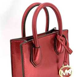 Michael Kors 2way Bag ec-20996 Red 35H3GMPC0M Shoulder Leather MICHANEL KORS MK Women's