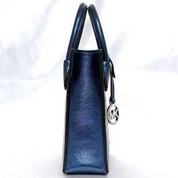 Michael Kors 2-way bag ec-20997 Blue 35H3GMPC0M Shoulder Leather MICHANEL KORS Bag MK Women's