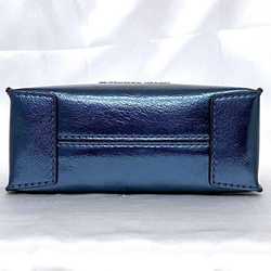 Michael Kors 2-way bag ec-20997 Blue 35H3GMPC0M Shoulder Leather MICHANEL KORS Bag MK Women's