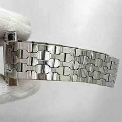 Hermes Watch H Shell Diamond Silver HH1.230 Ladies SS Quartz HERMES Dial Battery Operated 21mm