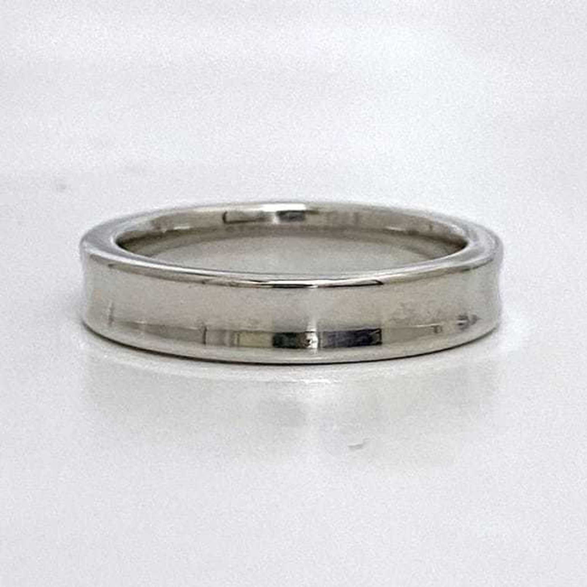 Tiffany Narrow Ring ec-20929 Silver 1837 Size 10 Ag 925 SILVER TIFFANY&Co. Engraved Ladies