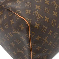 LOUIS VUITTON Louis Vuitton Monogram Keepall 55 Brown M41424 Unisex Canvas Boston Bag