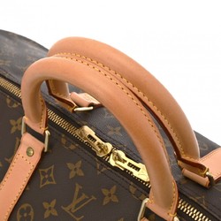 LOUIS VUITTON Louis Vuitton Monogram Keepall 55 Brown M41424 Unisex Canvas Boston Bag