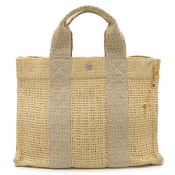 HERMES Hermes Bora PM Tote Bag Handbag Straw Natural Sand Beige