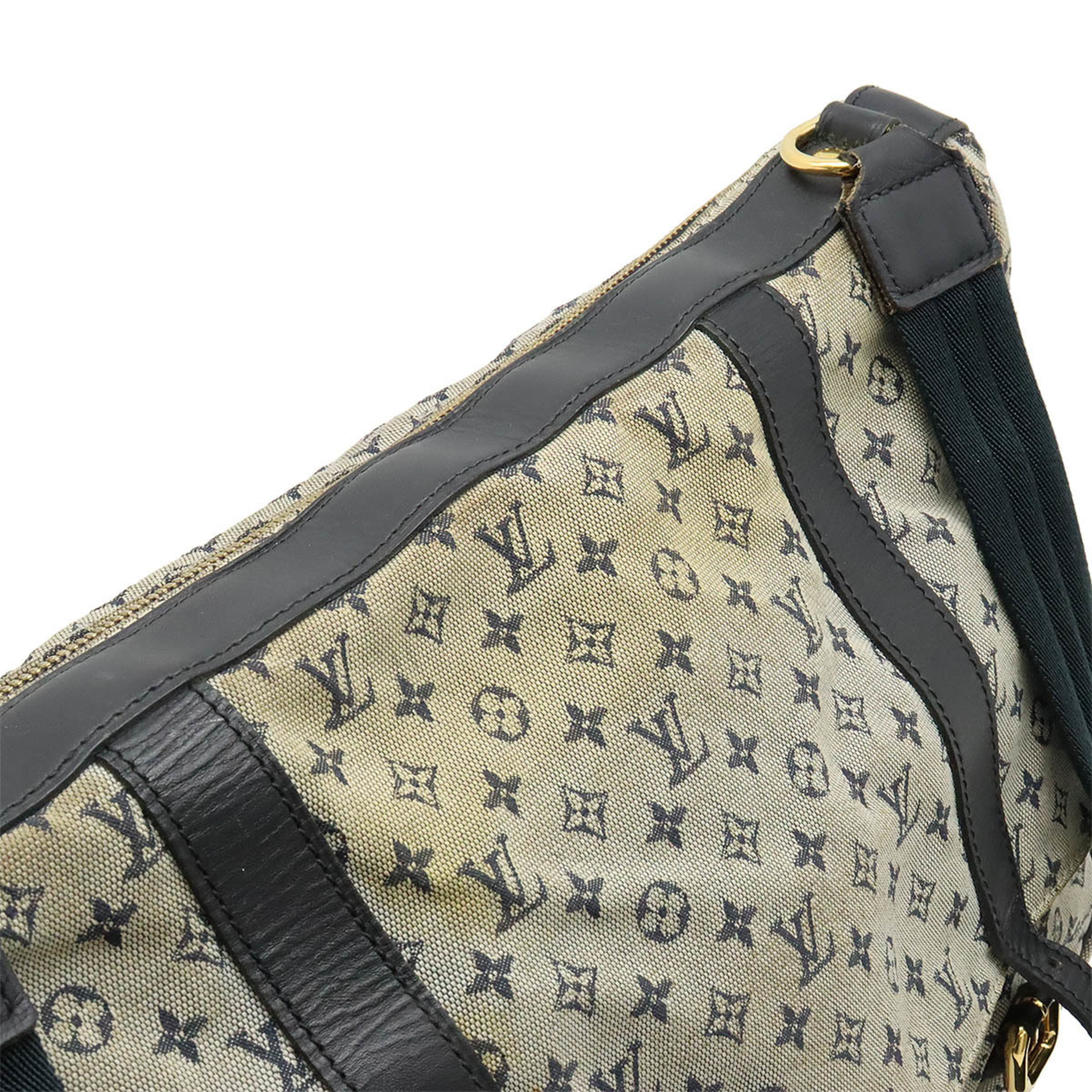 LOUIS VUITTON Louis Vuitton Monogram Sac Maman Shoulder Bag Mother's Blue M42350