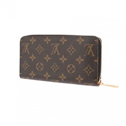 LOUIS VUITTON Louis Vuitton Monogram Zippy Wallet Vivienne Holiday Brown Pink M82614 Women's Canvas Long