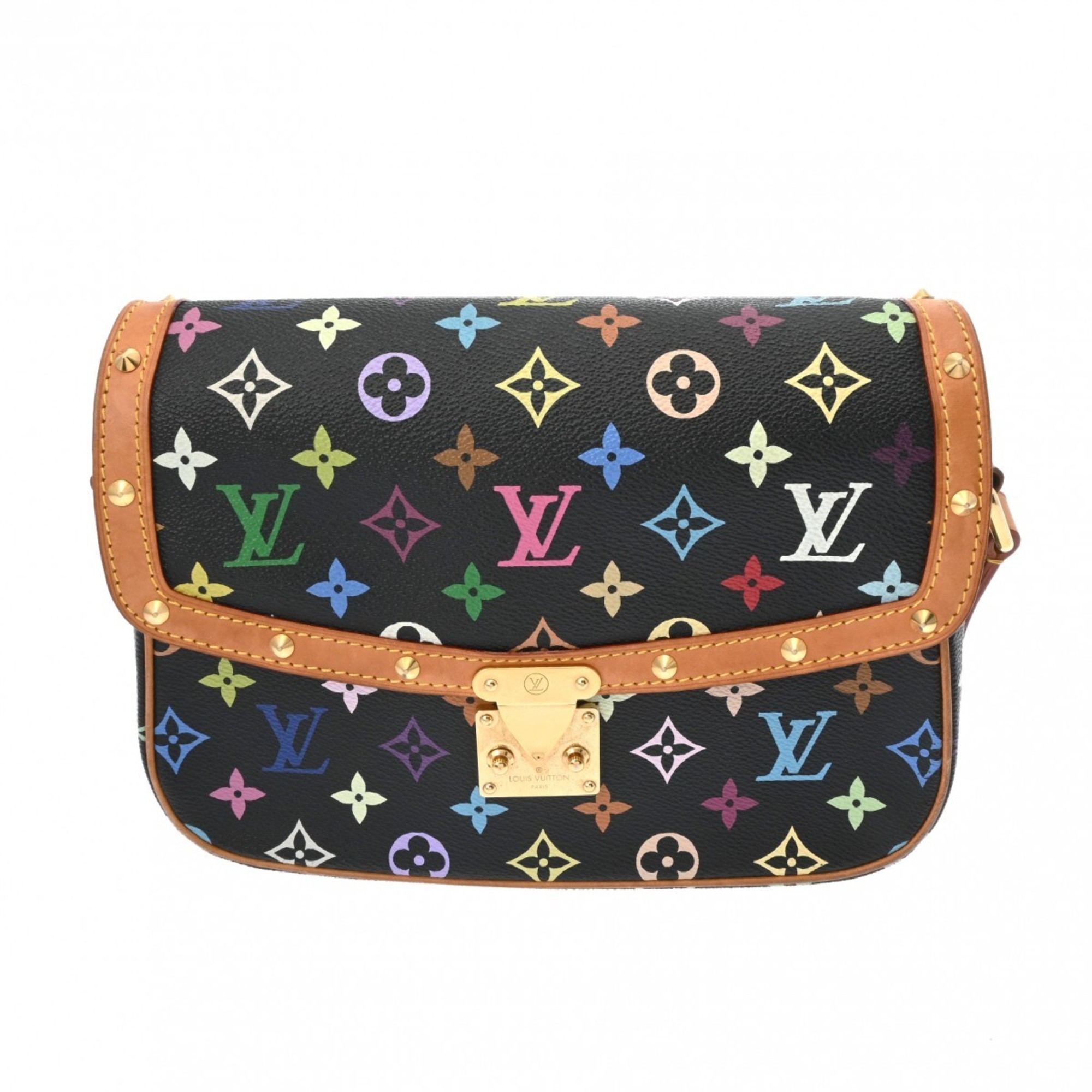 LOUIS VUITTON Louis Vuitton Multicolor Sologne Noir M92639 Women's Monogram Shoulder Bag