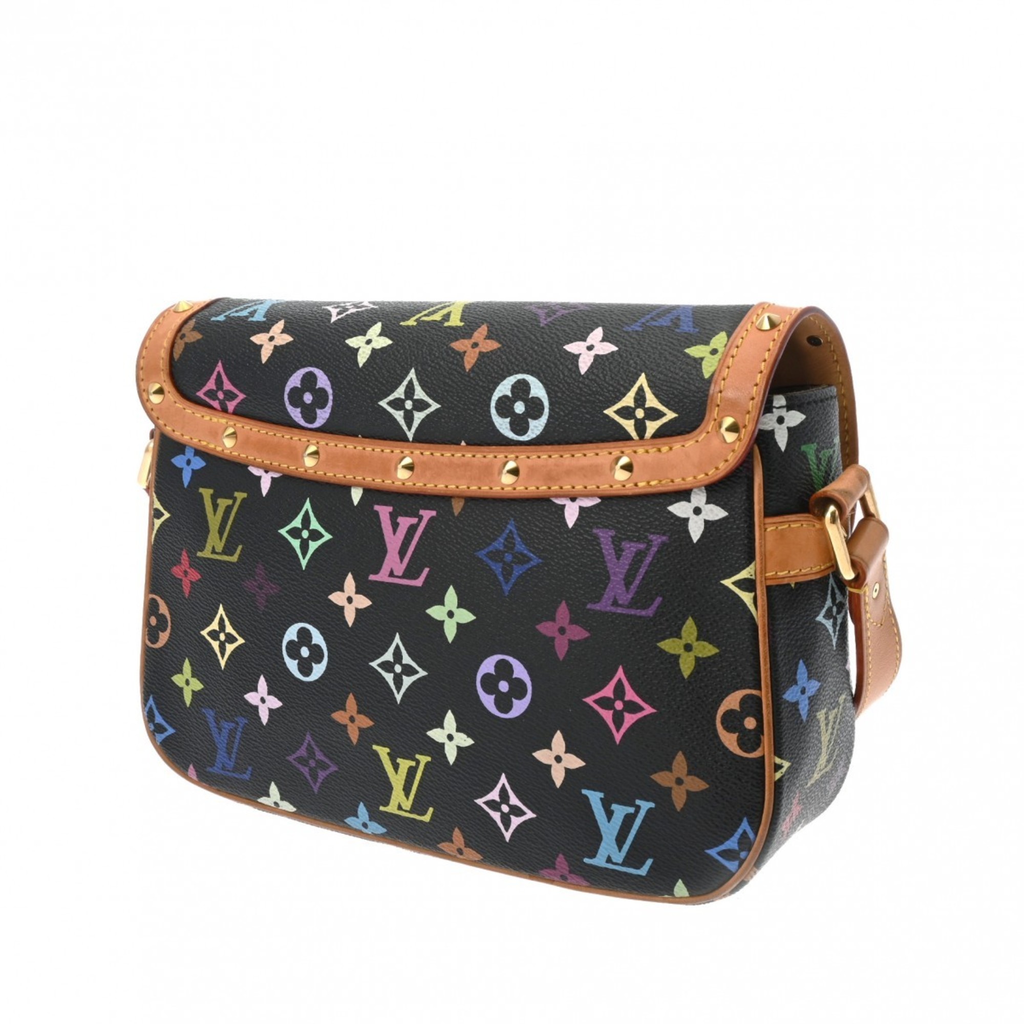 LOUIS VUITTON Louis Vuitton Multicolor Sologne Noir M92639 Women's Monogram Shoulder Bag