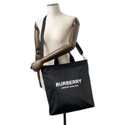 Burberry Tote Bag Nylon 8026233 BURBERRY 2way Shoulder Black