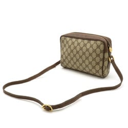 Gucci Sherry Line Women's PVC Pochette,Shoulder Bag Beige Brown,Brown,Green,Red Color