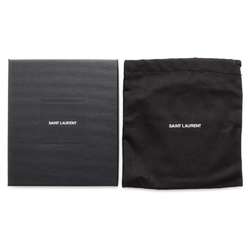 Saint Laurent Business Card Holder/Card Case Fragment Zip Smooth Leather 609362 SAINT LAURENT PARIS