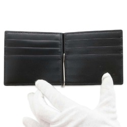 Gucci Bi-fold Wallet GG Embossed Leather 676656 GUCCI Money Clip Black