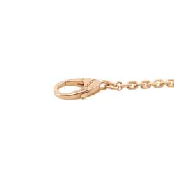 BVLGARI Necklace Serpenti Viper Diamond 0.63ct K18PG Pink Gold 357795