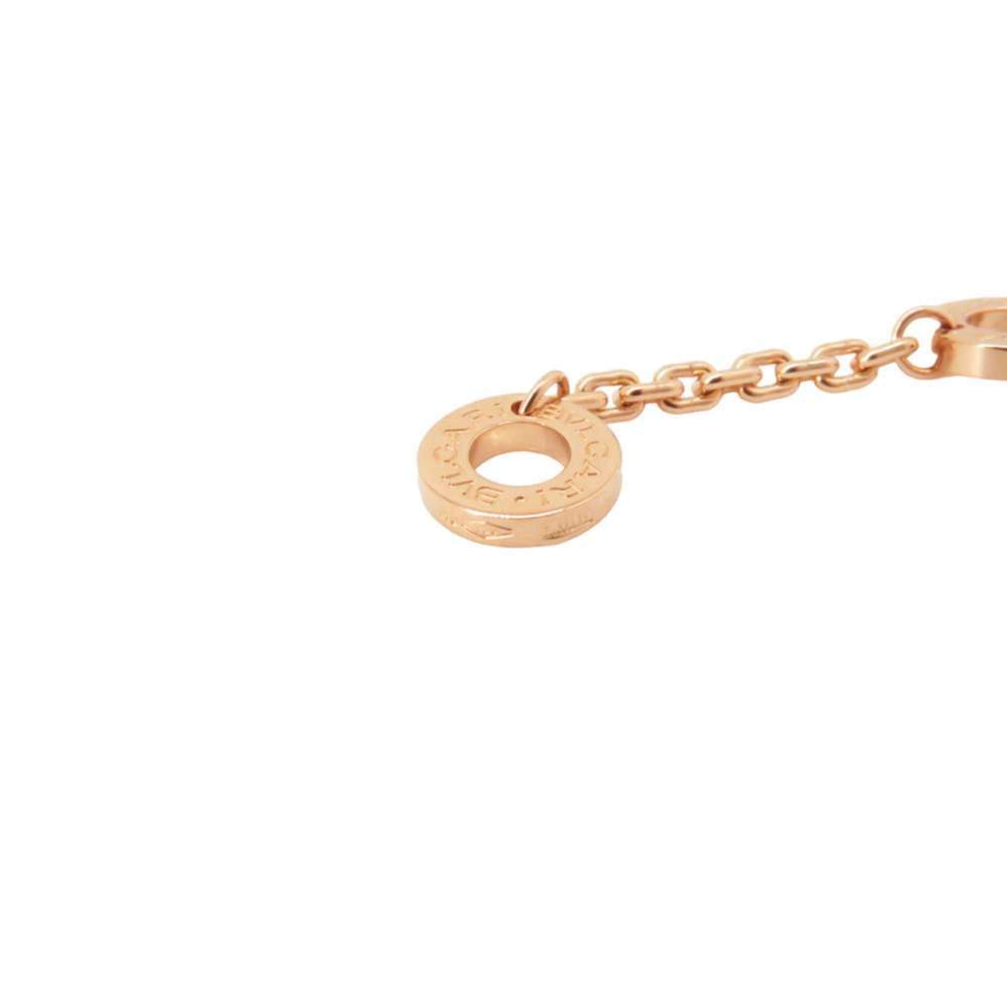 BVLGARI Necklace Serpenti Viper Diamond 0.63ct K18PG Pink Gold 357795