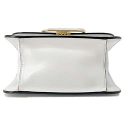 Valentino Garavani Shoulder Bag V Sling Leather VALENTINO Crossbody White