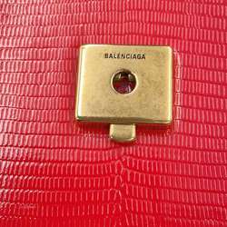 Balenciaga Shoulder Bag Sharp S Embossed Leather 580641 BALENCIAGA 2way