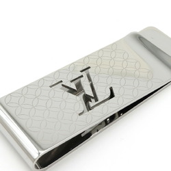 LOUIS VUITTON Louis Vuitton Pens Bier Champs Elysees Money Clip Bill Metal Silver M65041