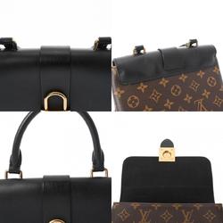 LOUIS VUITTON Louis Vuitton Monogram Rocky BB Noir M44141 Women's Canvas Handbag