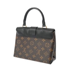 LOUIS VUITTON Louis Vuitton Monogram Rocky BB Noir M44141 Women's Canvas Handbag