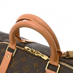 LOUIS VUITTON Louis Vuitton Monogram Keepall 50 Brown M41426 Unisex Canvas Boston Bag