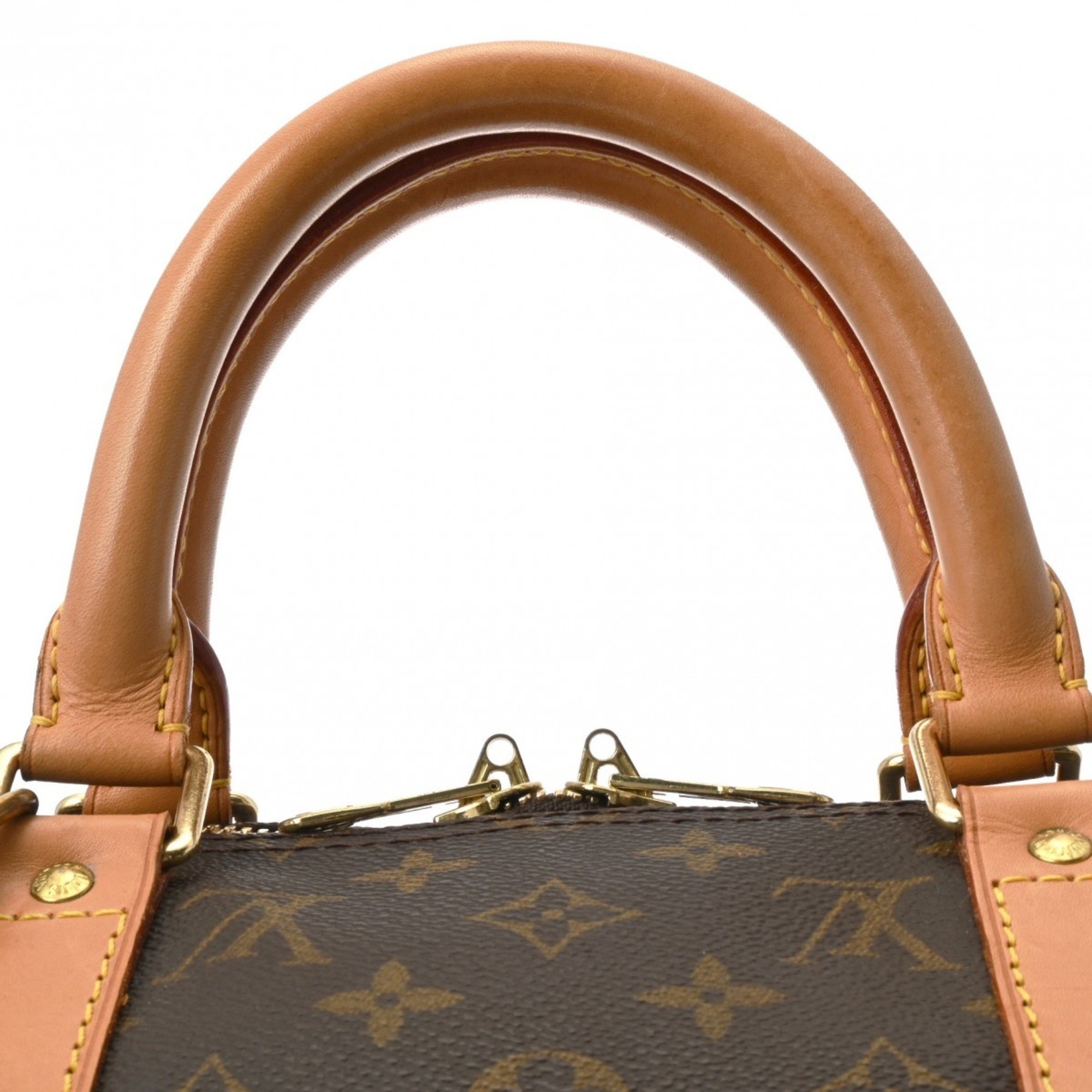 LOUIS VUITTON Louis Vuitton Monogram Keepall 50 Brown M41426 Unisex Canvas Boston Bag