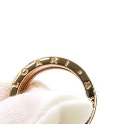 Bvlgari Bulgari Ring B-zero1 2-band K18PG pink gold black ceramic size 62