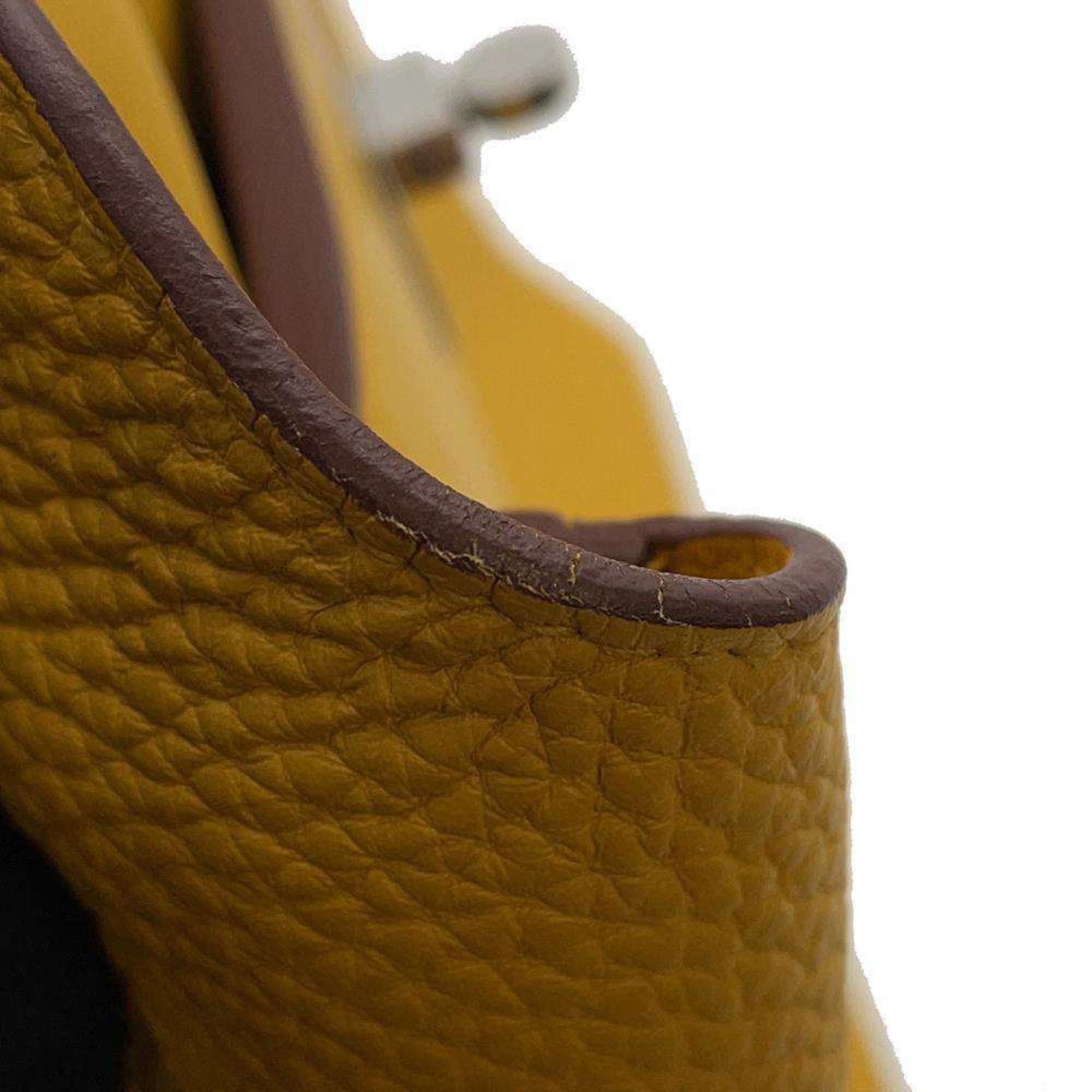 Hermes 24 29 Sac Vinquatre Handbag Jaune Ambre Taurillon Clemence Swift Y Stamp