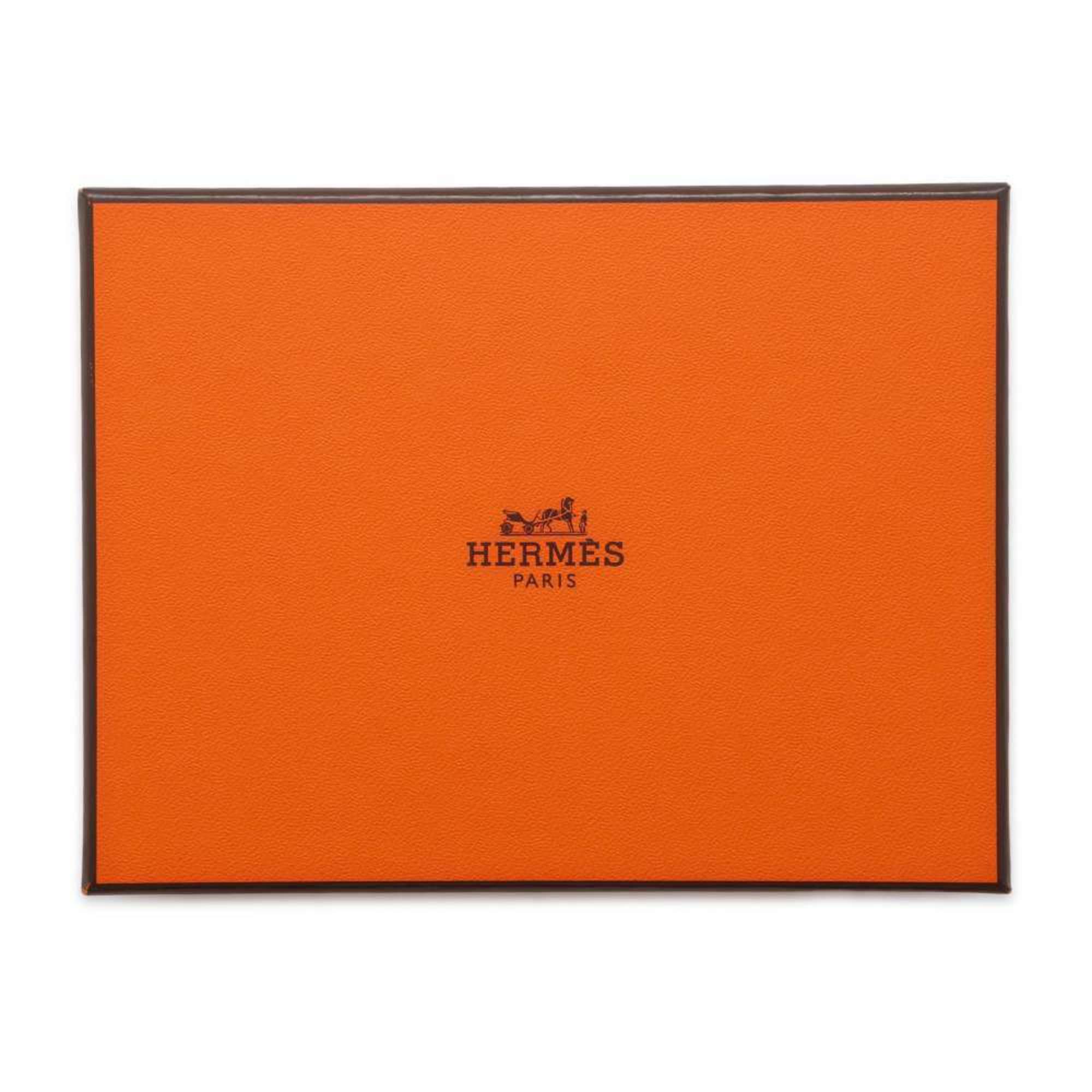 Hermes Bi-fold Wallet Bearn Compact Black Epson W Stamp HERMES