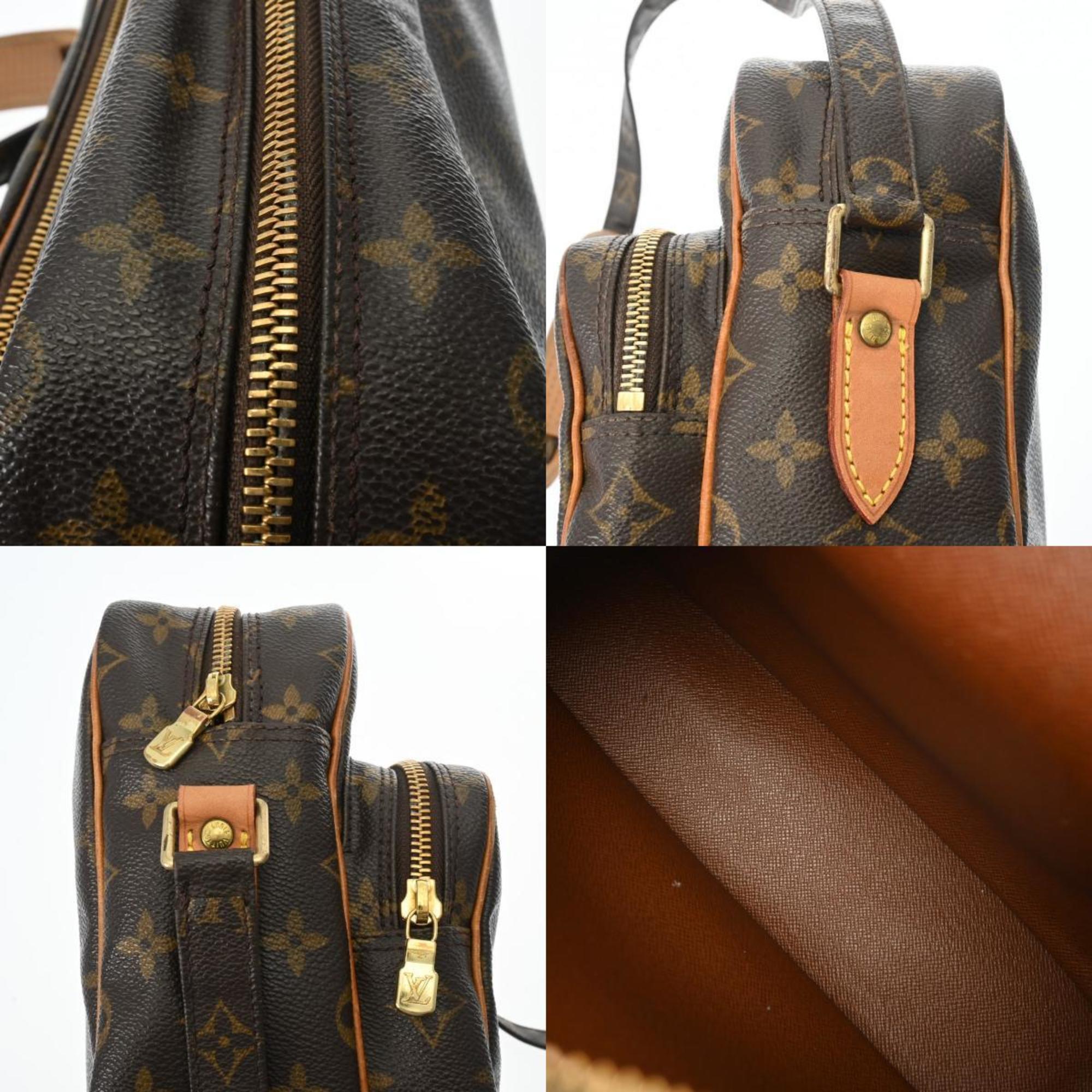 LOUIS VUITTON Louis Vuitton Monogram Nile Brown M45244 Unisex Canvas Shoulder Bag