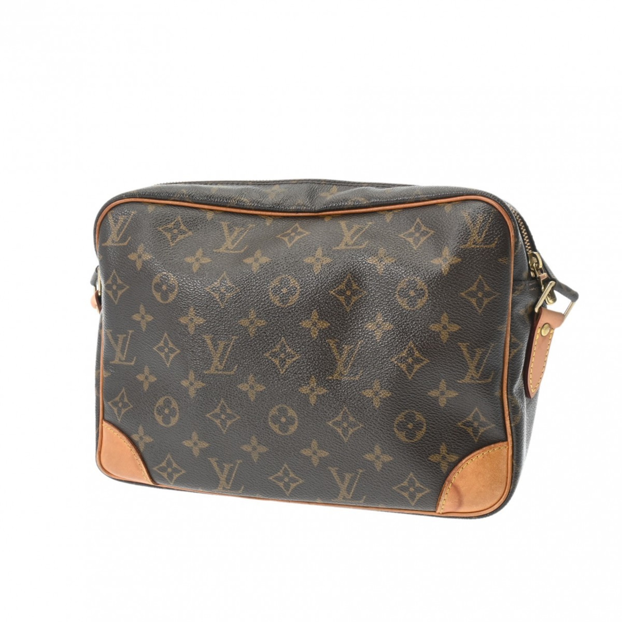 LOUIS VUITTON Louis Vuitton Monogram Nile Brown M45244 Unisex Canvas Shoulder Bag