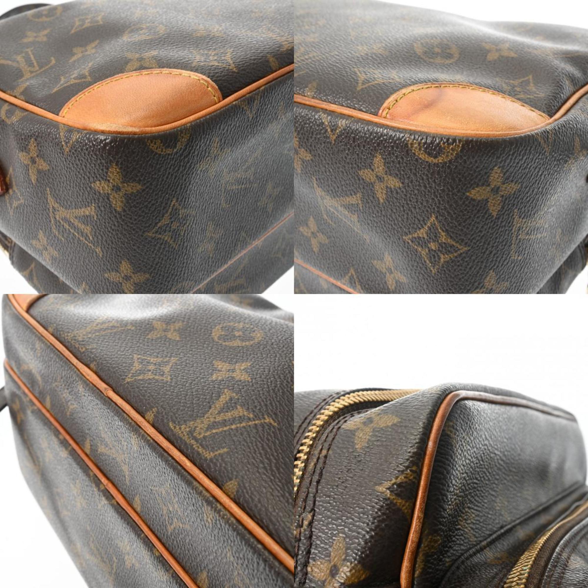 LOUIS VUITTON Louis Vuitton Monogram Nile Brown M45244 Unisex Canvas Shoulder Bag