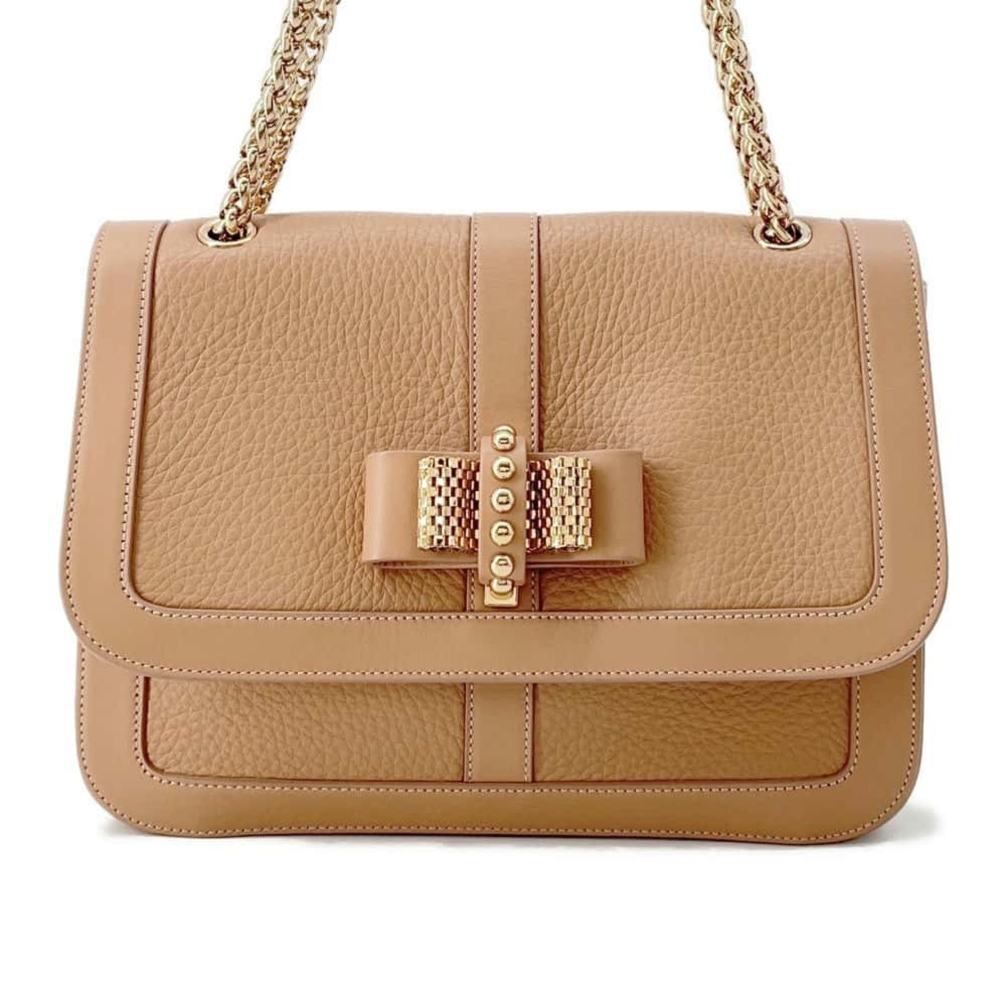 Christian Louboutin Chain Shoulder Bag Sweet Charity Small Leather 1145005