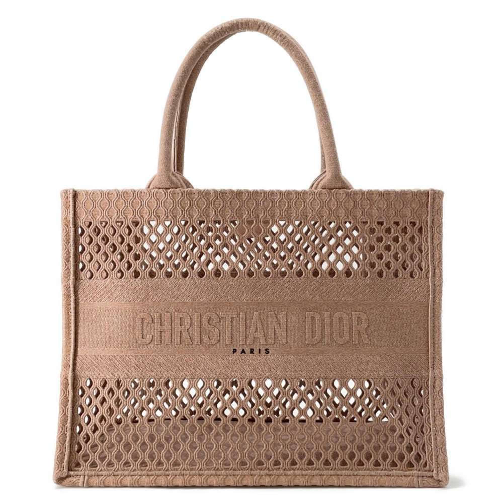 Christian Dior Tote Bag Book Medium Mesh M1296ZWRA