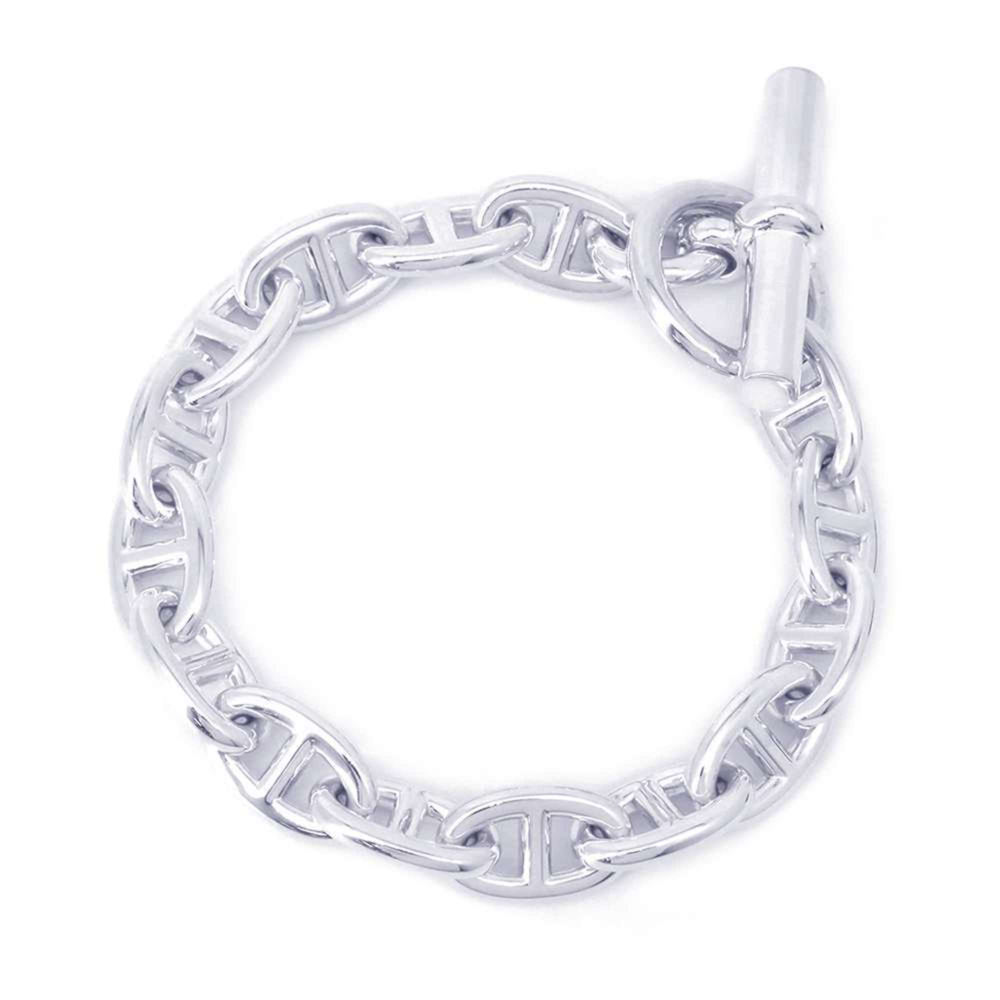 Hermes Bracelet Chaine d'Ancre MM 14 links SV925 Silver HERMES