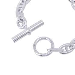 Hermes Bracelet Chaine d'Ancre MM 14 links SV925 Silver HERMES