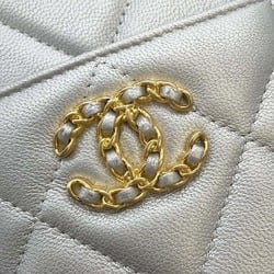 Chanel Business Card Holder/Card Case Fen Lambskin Coco Mark AP1182 CHANEL Pouch