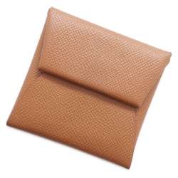 Hermes Wallet/Coin Case Bastia Gold Epson A Stamp HERMES Coin Purse