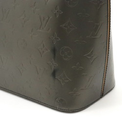 LOUIS VUITTON Louis Vuitton Monogram Matte Stockton Tote Bag Shoulder Leather Noir Black M55112