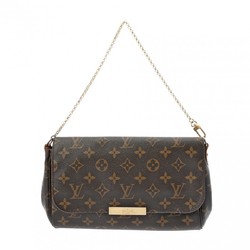 LOUIS VUITTON Louis Vuitton Monogram Favorite MM Brown M40718 Women's Canvas Shoulder Bag