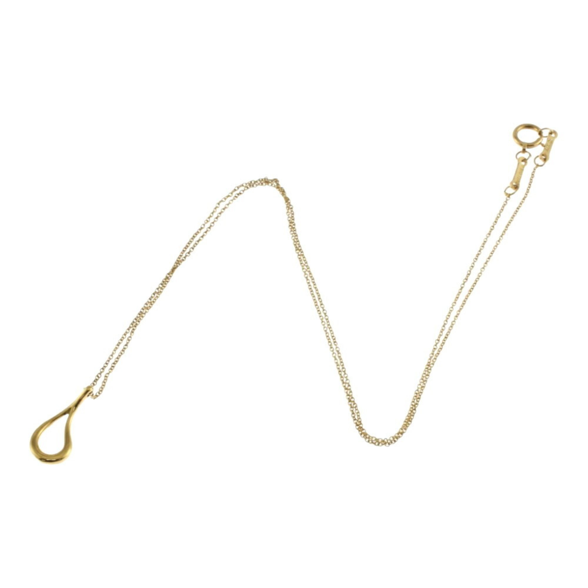 Tiffany Teardrop Necklace 18K Gold Women's TIFFANY&Co. BRJ09000000055514