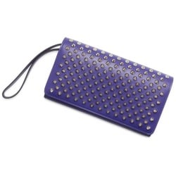 Christian Louboutin Long Wallet Studs Leather 1165076